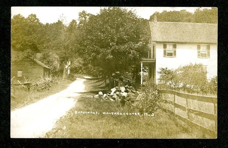 Walpack Center - The Parsonage - c 1910